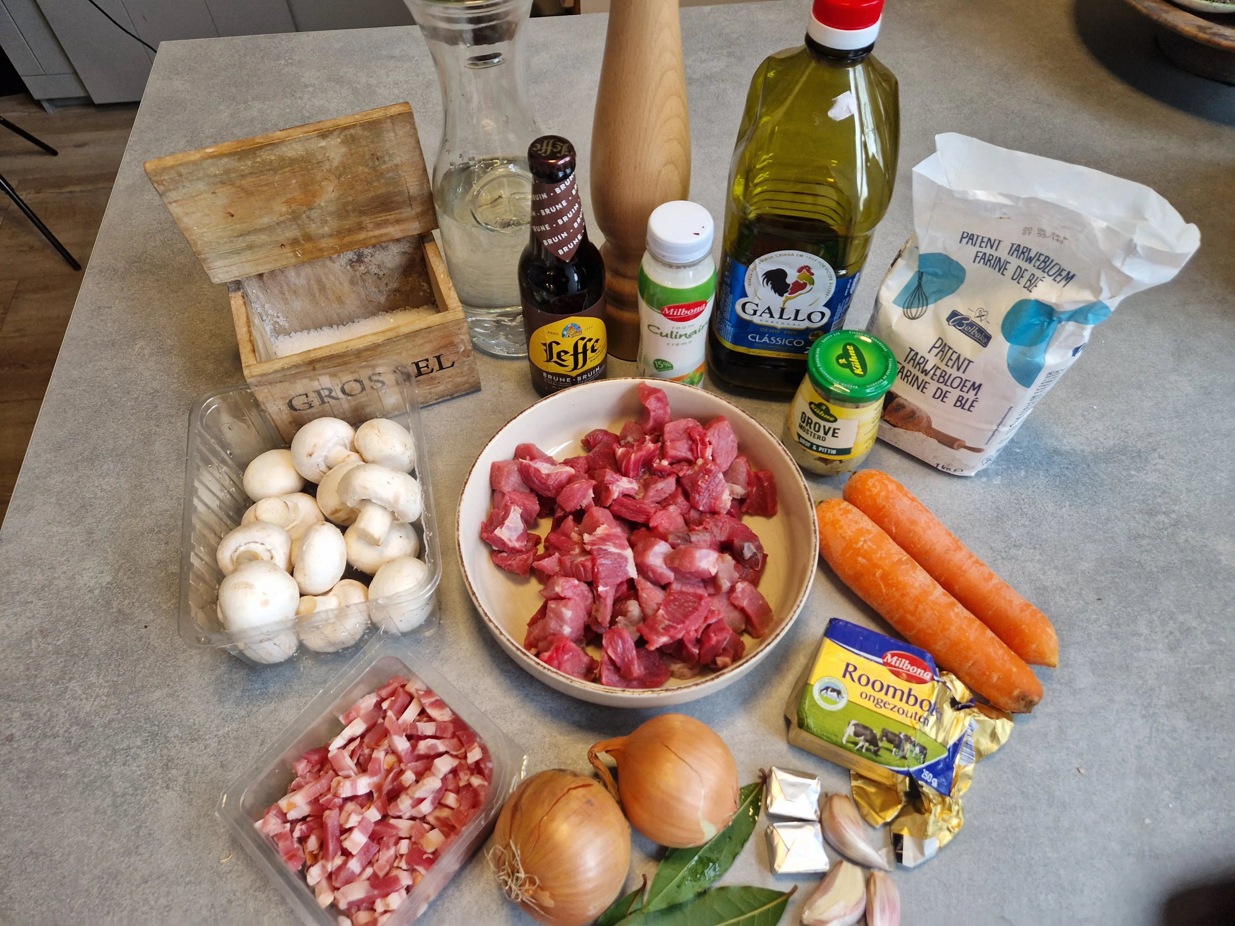 Ingrediënten voor 3 personen