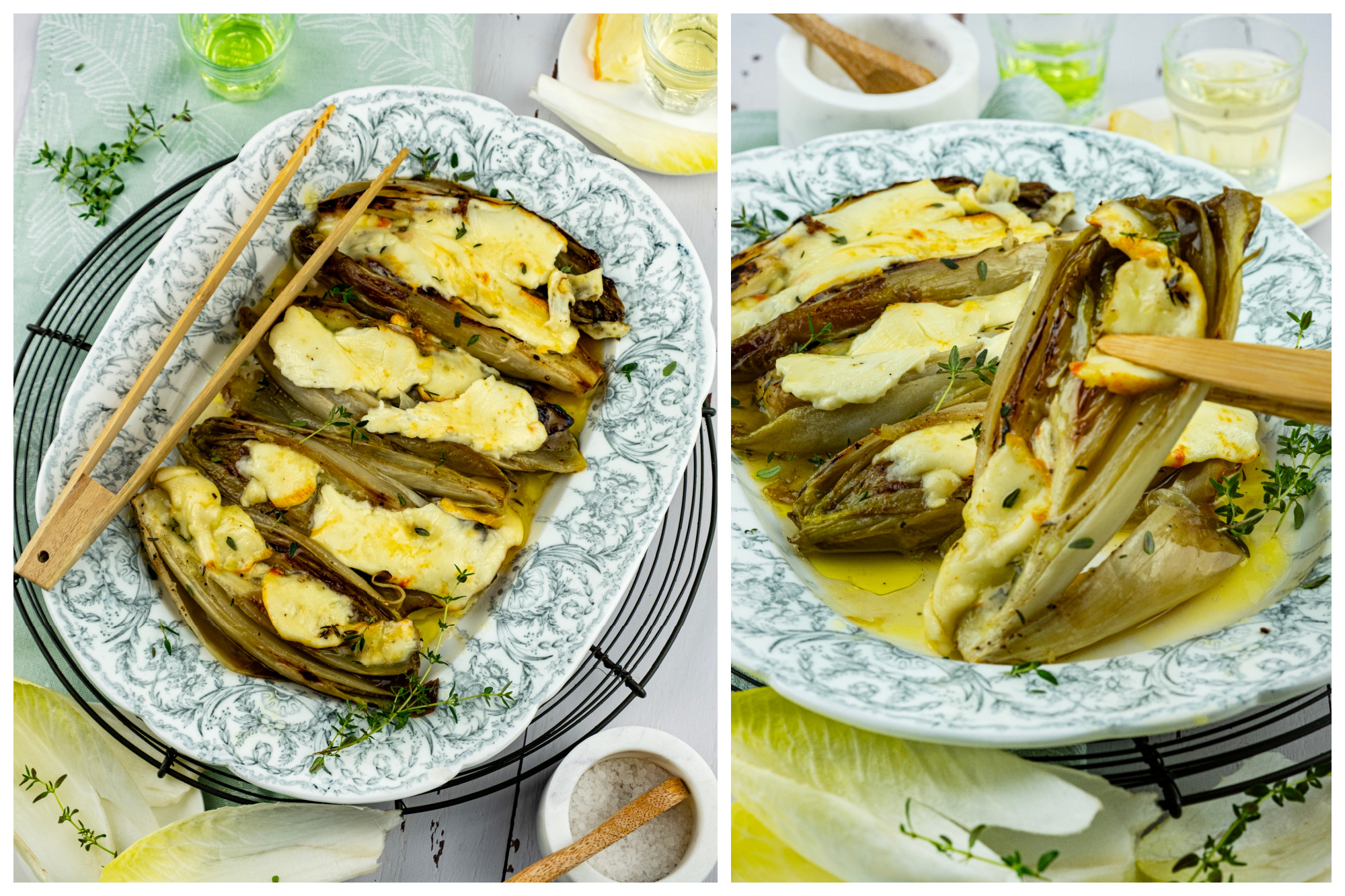 Portugese Witlofschotel met Absint‑Aroma