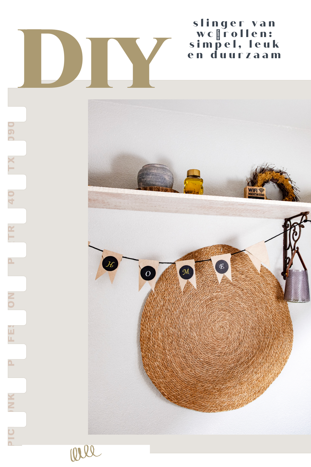 DIY slinger van wc‑rollen: simpel, leuk en duurzaam