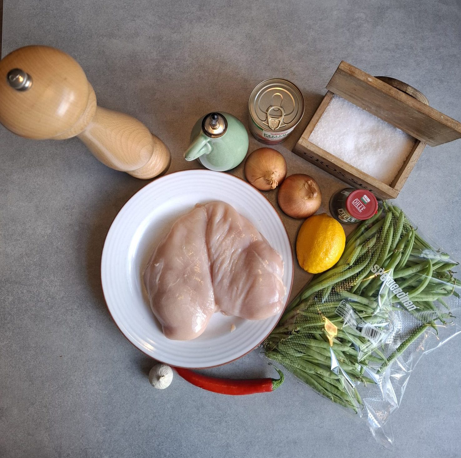 Ingrediënten voor 3 personen: