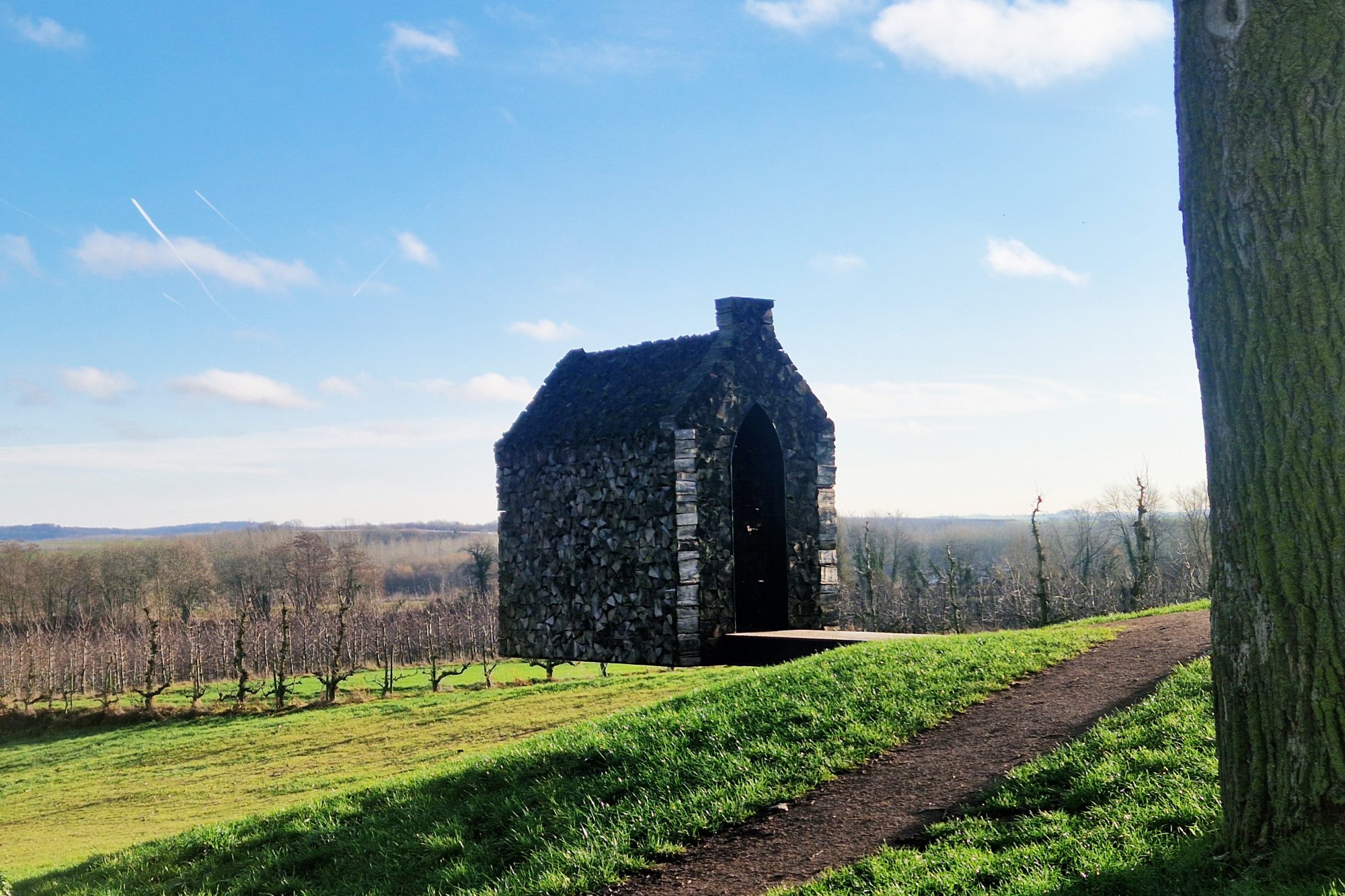 de zwevende kapel in België