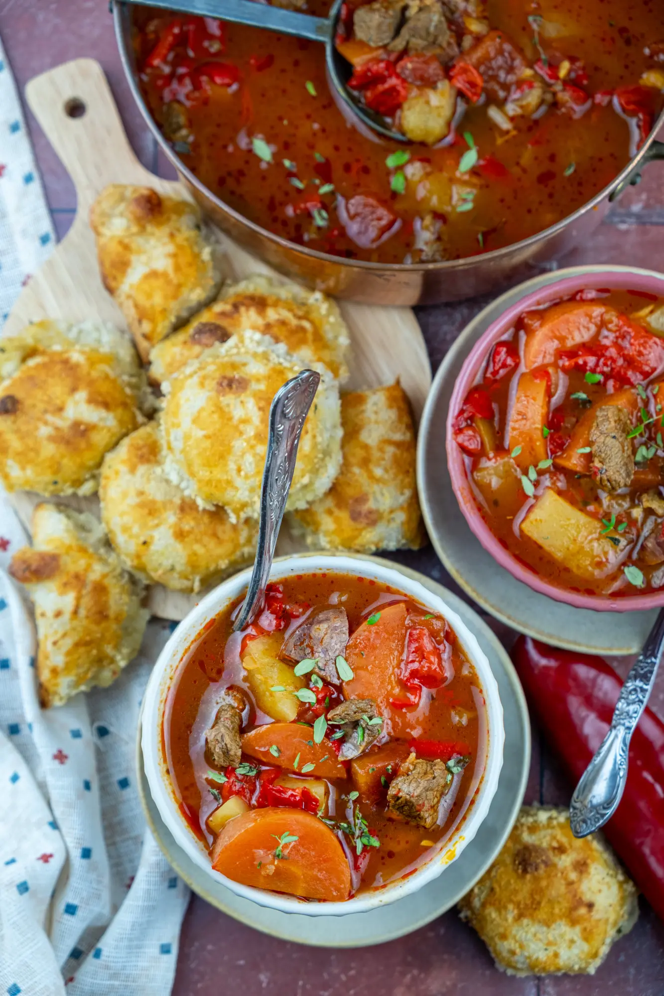 Goulashsoep is een echte klassieker