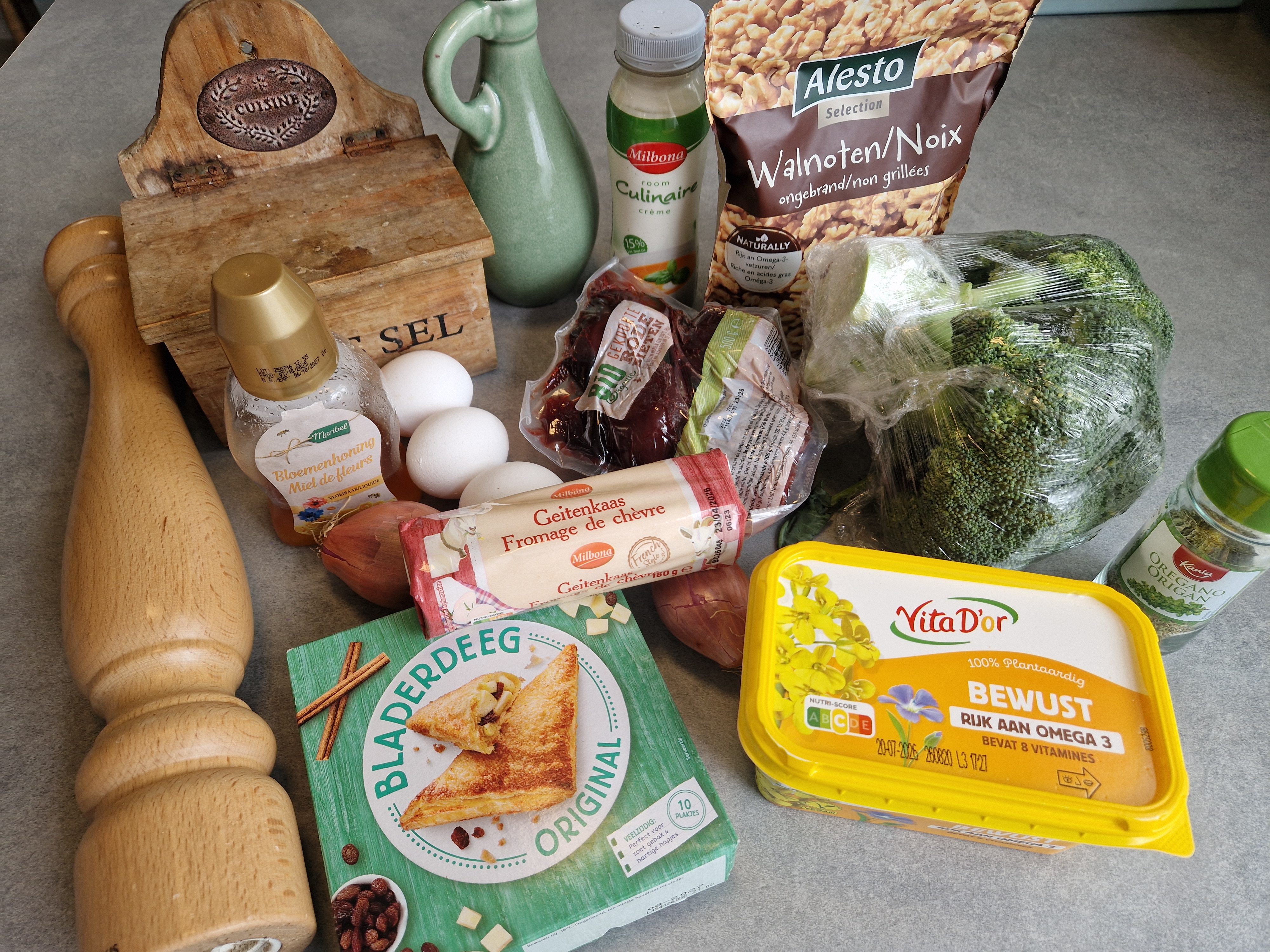 Ingrediënten (voorgerecht voor 4 personen)