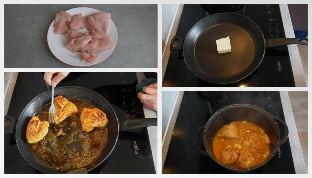 Instructies: frango Gloria