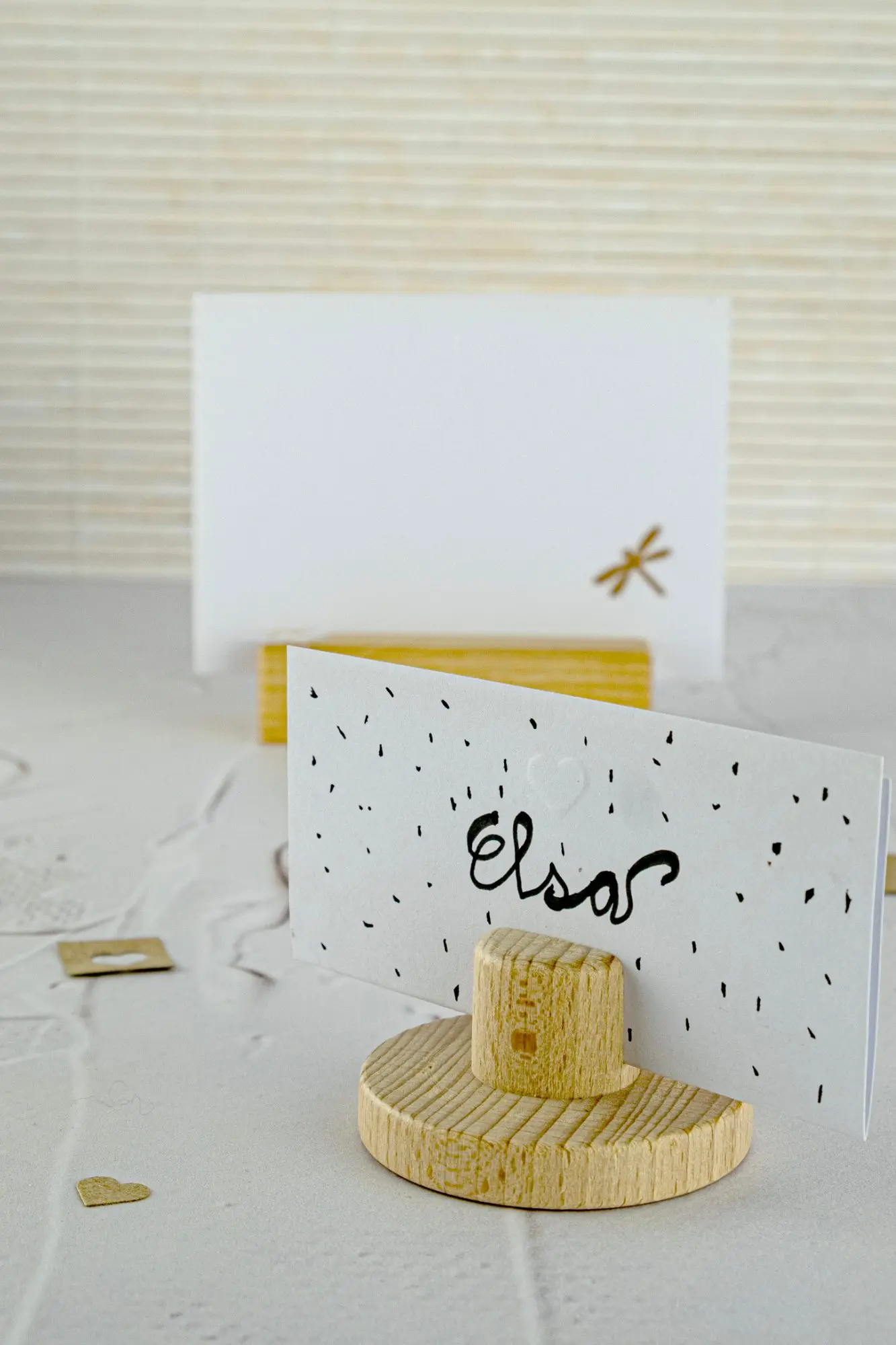  naamkaartjes voor op tafel