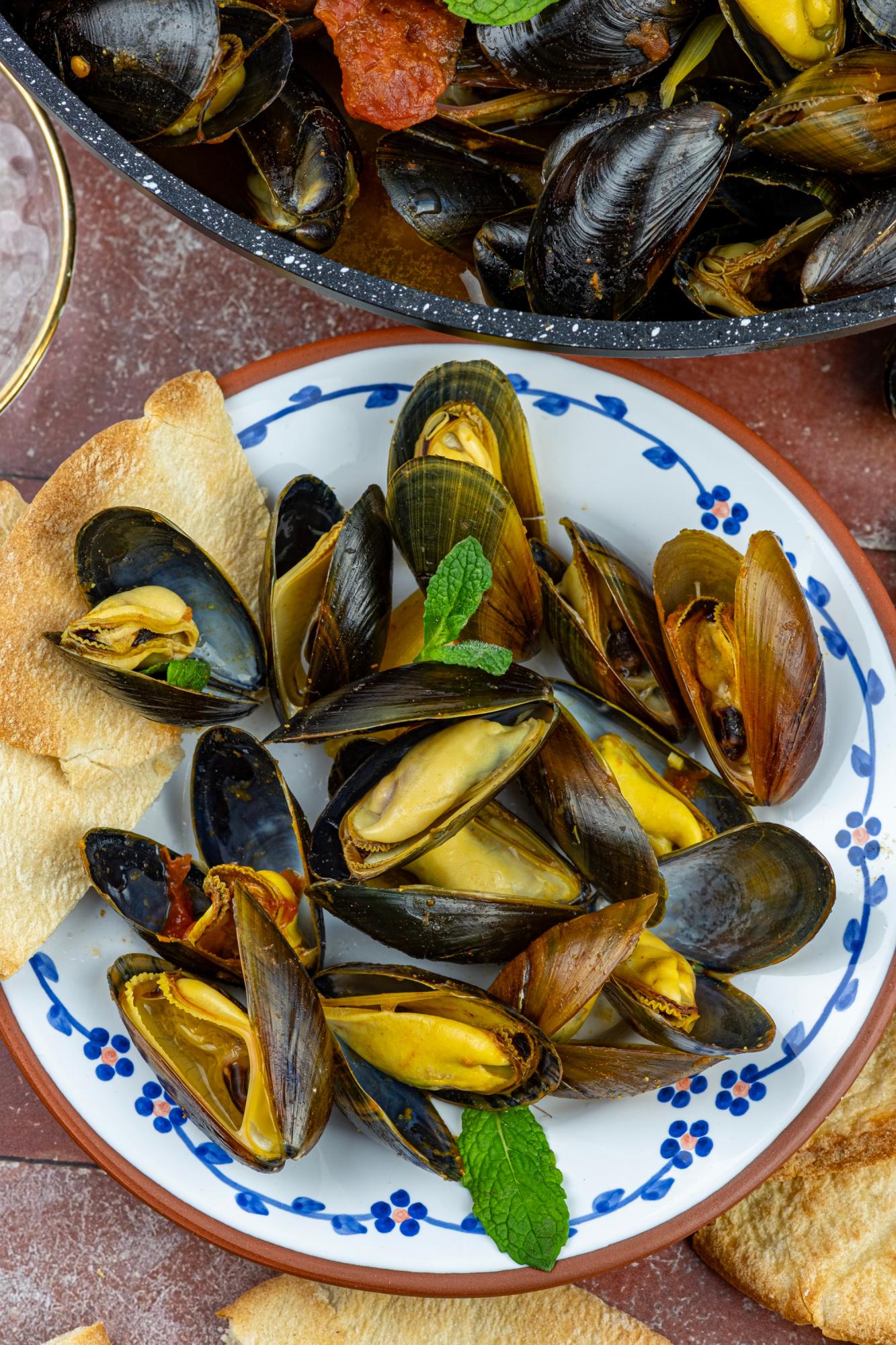 Mosselen Recept in tajine