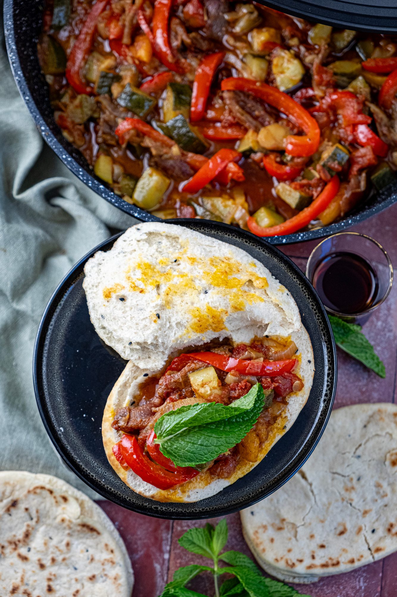 Courgette-tajine 