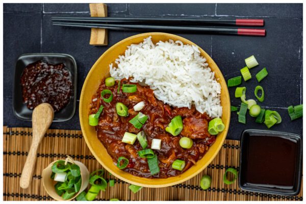Malse babi pangang uit de slowcooker
