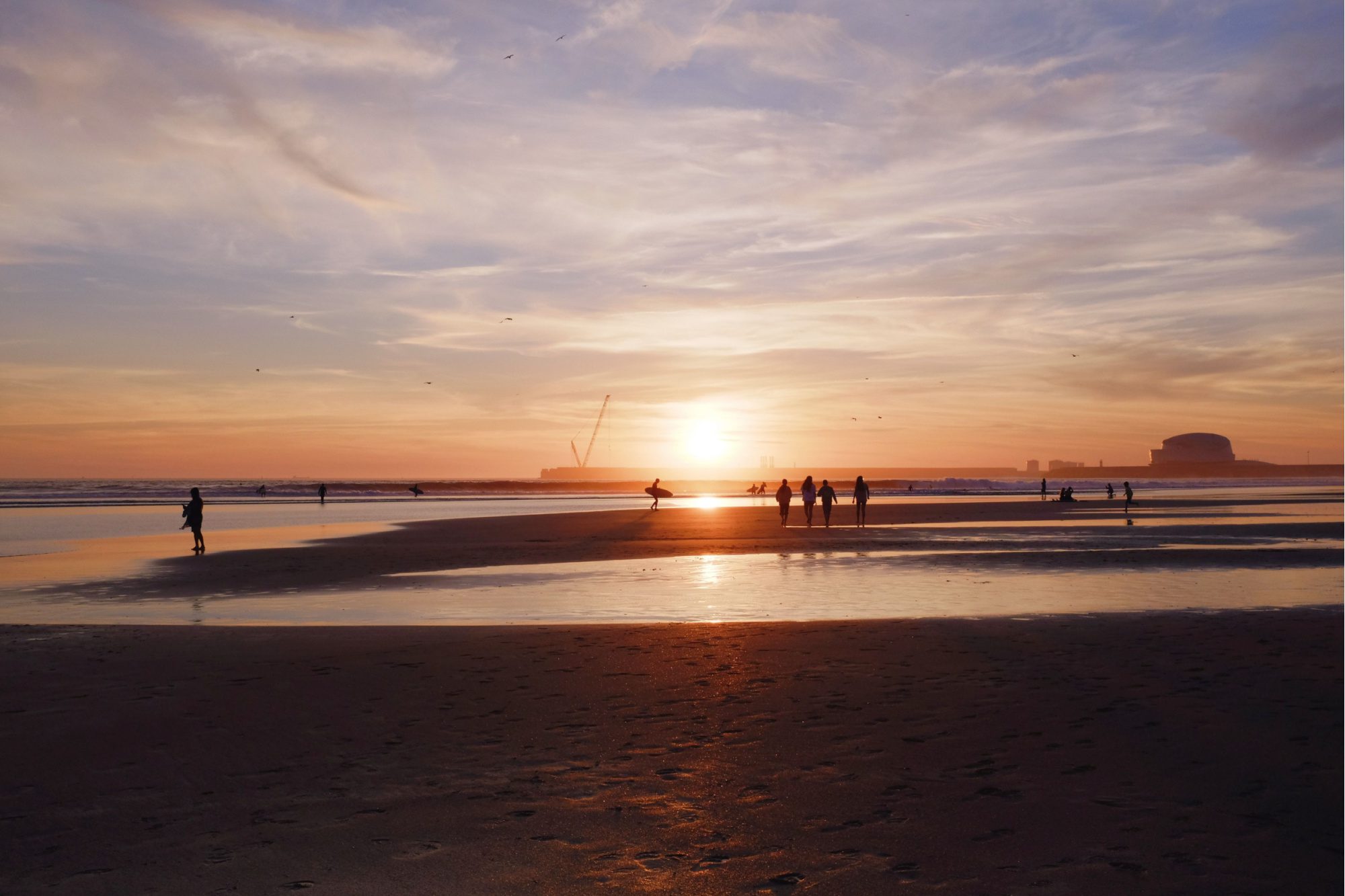 Praia de Matosinhos in Matosinhos Portugal