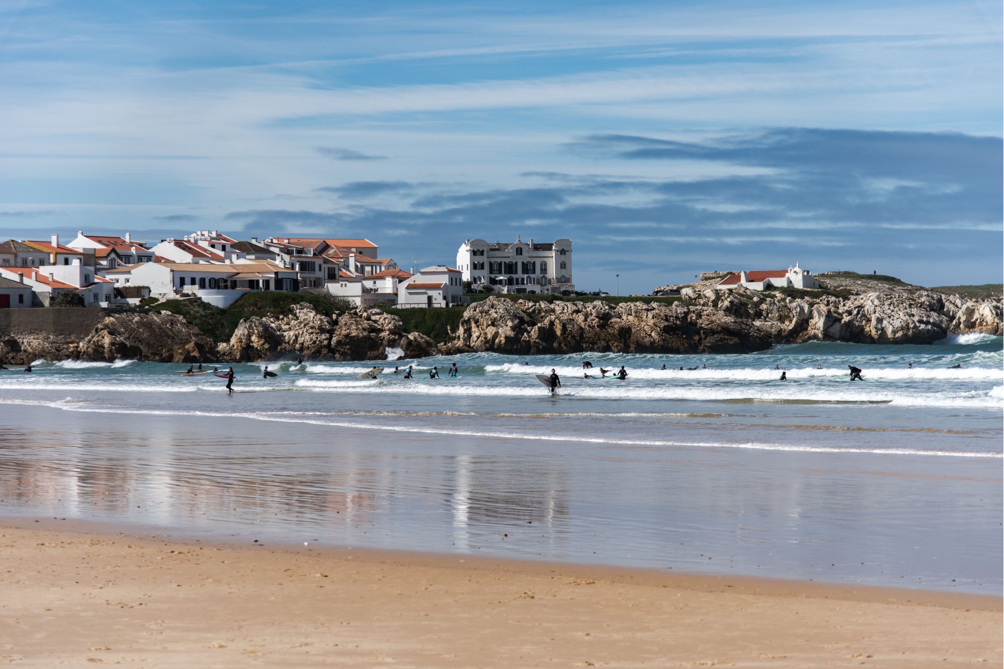 Strand Supertubos in Peniche