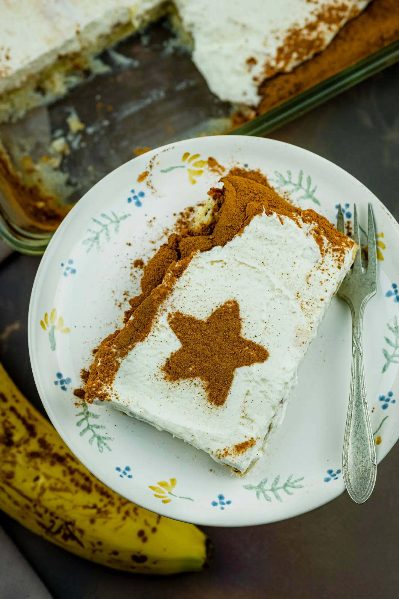 Bananendessert met mascarpone Bananendessert met mascarpone