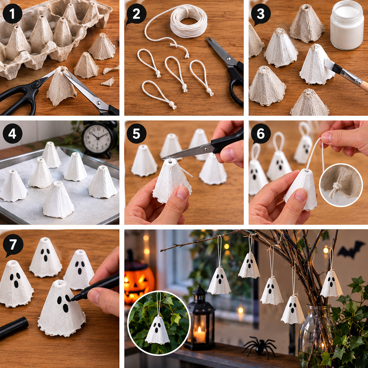 DIY van eierkarton DIY van eierkarton